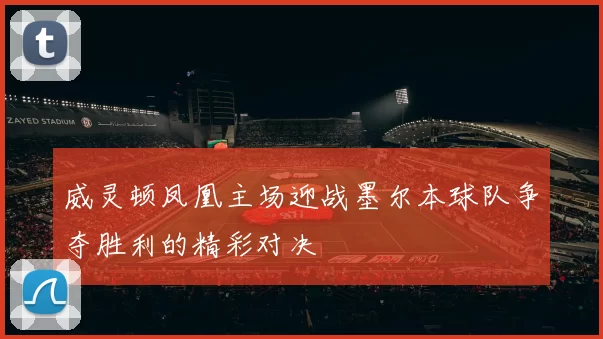 威灵顿凤凰主场迎战墨尔本球队争夺胜利的精彩对决